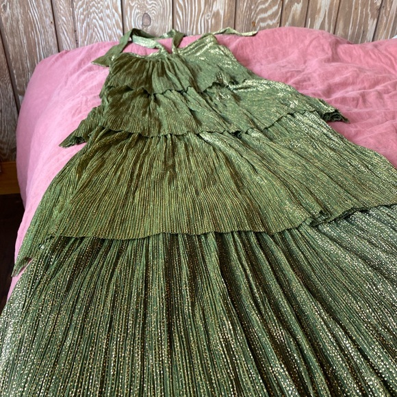 Sabina Musayev Tair Dress, women’s size small in green moss NWT - Picture 4 of 7